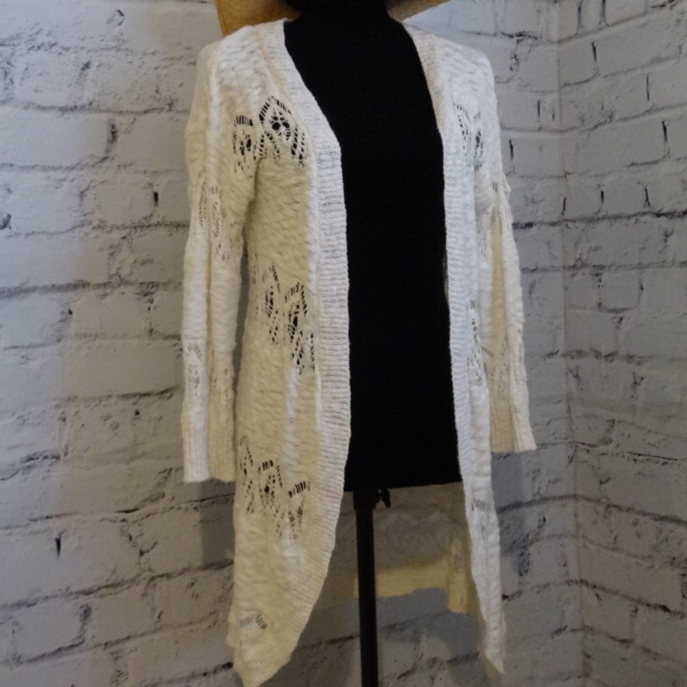 Aeropostale Long Open Sweater
